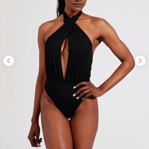BuffBunny Hottie Halter Bodysuit